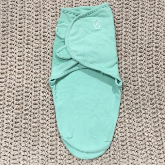 Swaddle Me Baby Swaddle Sleep Sack Hook‎ and Loop Closure 100% Cotton - Picture 1 of 11